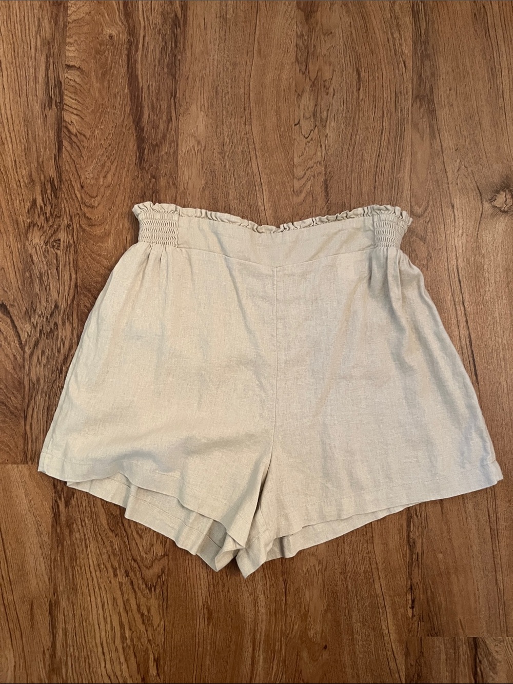 NWT LC Lauren Conrad Linen Blend Pull On Shorts